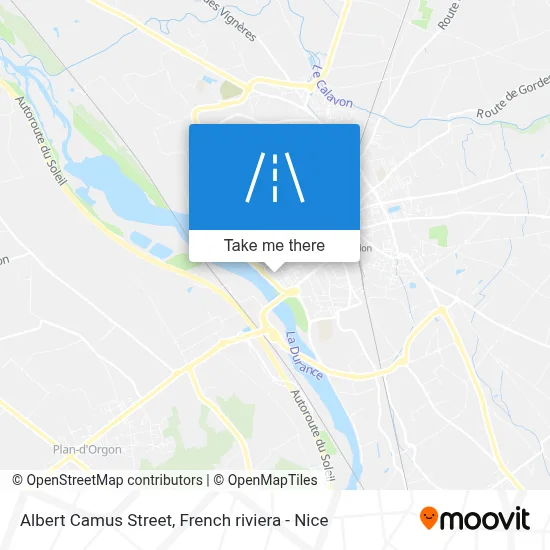 Rue Albert Camus map