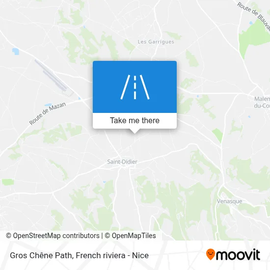 Chemin Du Gros Chêne map