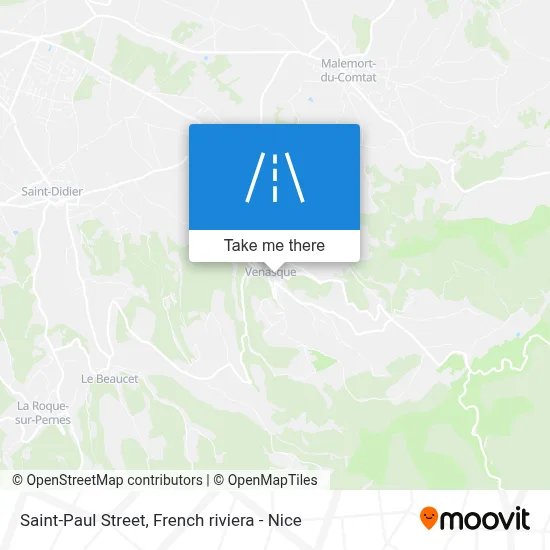 Rue Saint-Paul map