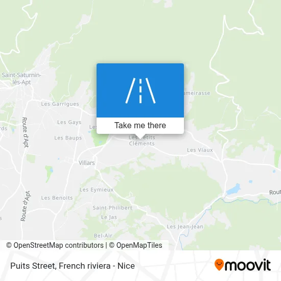 Mapa Rue Du Puits