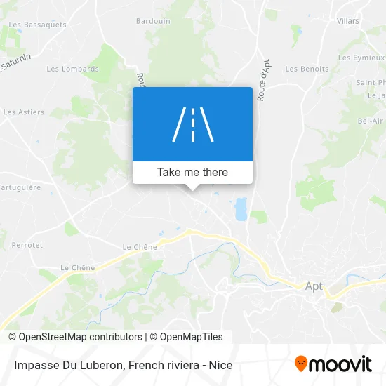 Impasse Du Luberon map