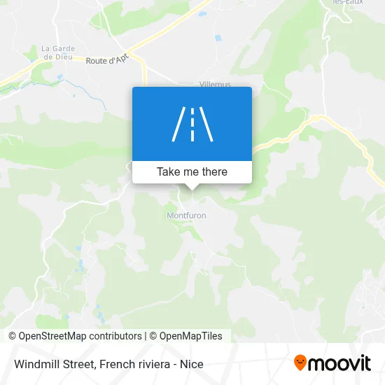 Rue Du Moulin À Vent map