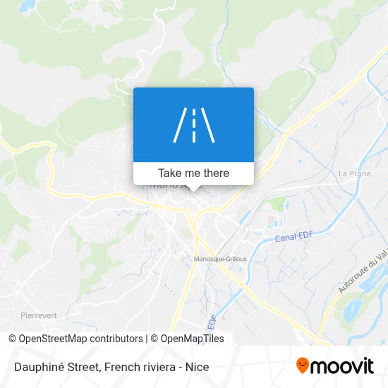 Rue Du Dauphiné map