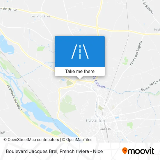 Boulevard Jacques Brel map