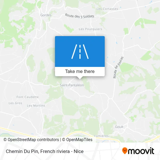 Chemin Du Pin map