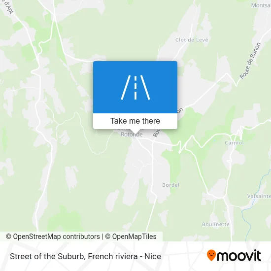 Rue Du Faubourg map