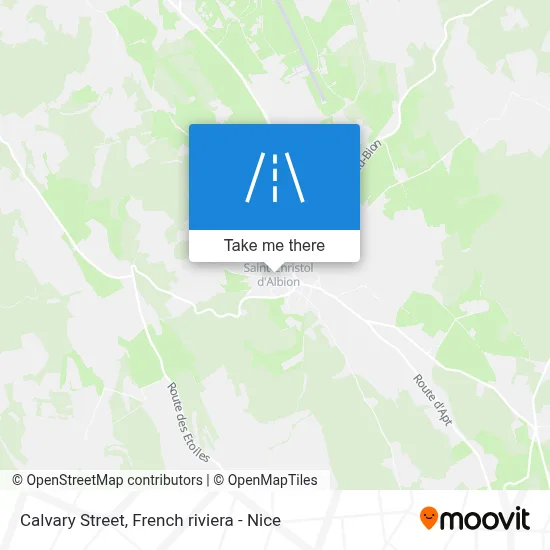 Rue Du Calvaire map