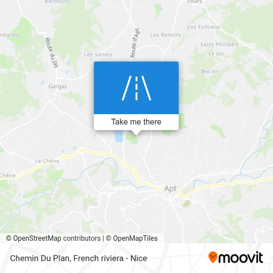 Chemin Du Plan map