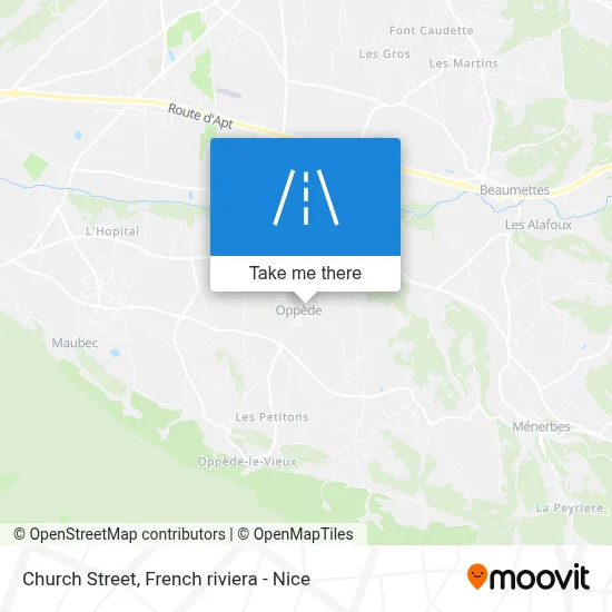Rue De L'Église map