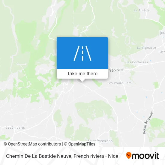 Chemin De La Bastide Neuve map