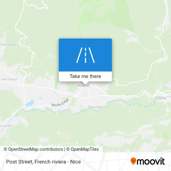 Mapa Rue De La Poste