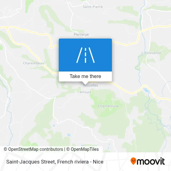 Mapa Rue Saint-Jacques