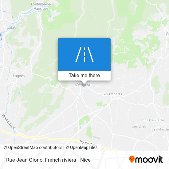 Rue Jean Giono map