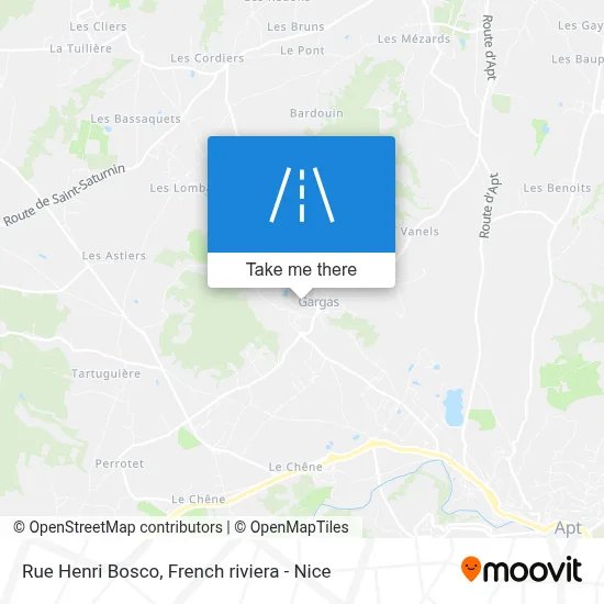 Rue Henri Bosco map