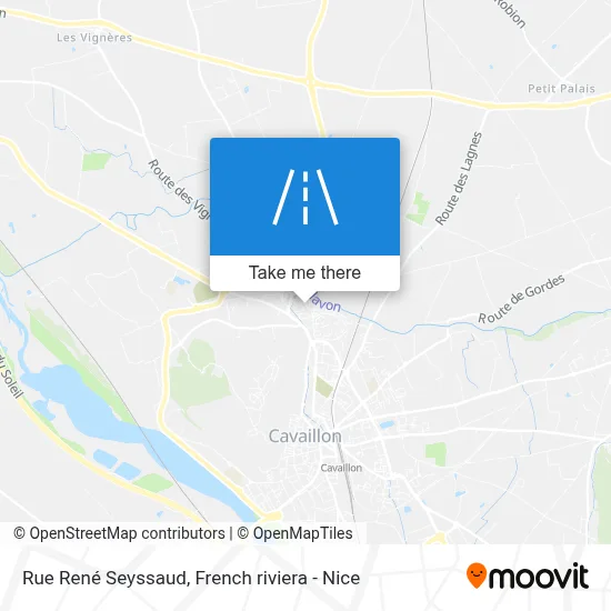 Rue René Seyssaud map