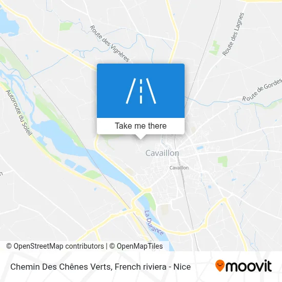 Chemin Des Chênes Verts map