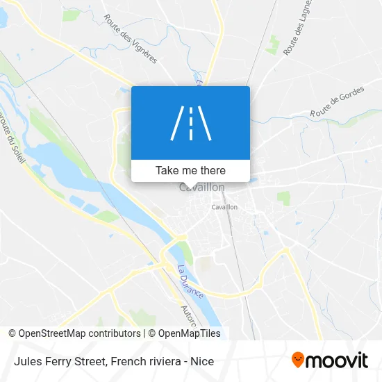 Mapa Rue Jules Ferry