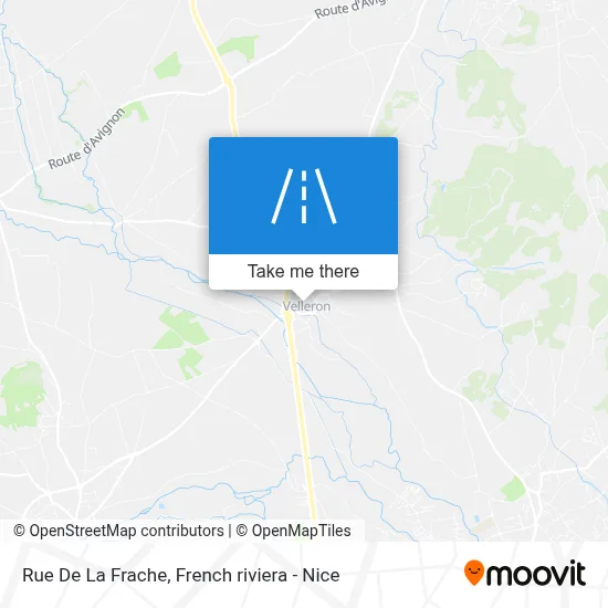 Rue De La Frache map