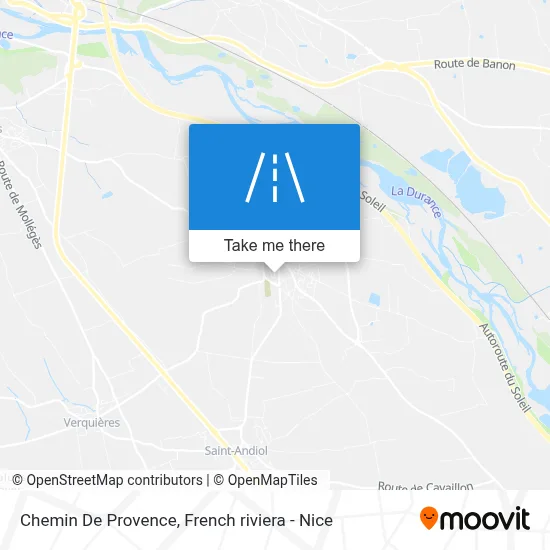 Chemin De Provence map