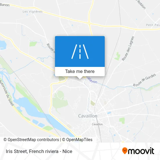 Rue Des Iris map