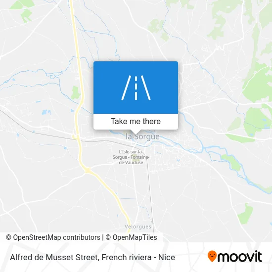 Rue Alfred De Musset map