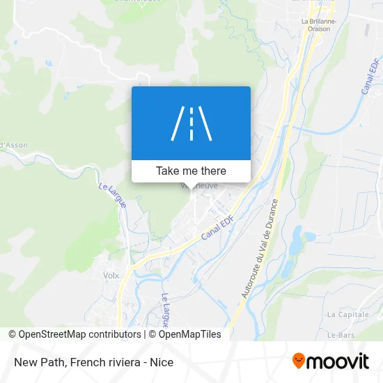 Chemin Neuf map