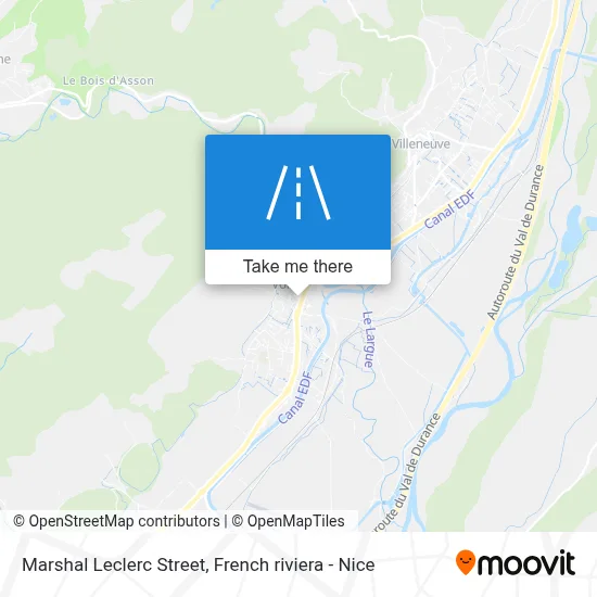 Rue Du Maréchal Leclerc map