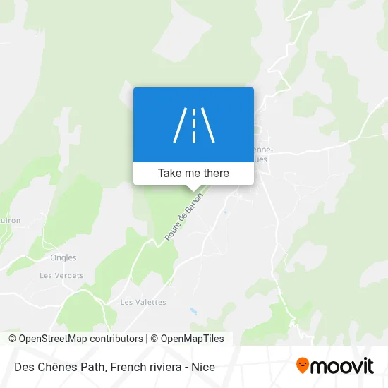 Chemin Des Chênes map