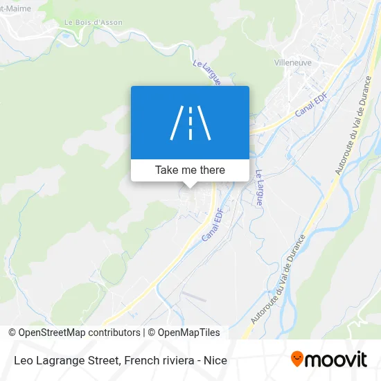 Rue Léo Lagrange map