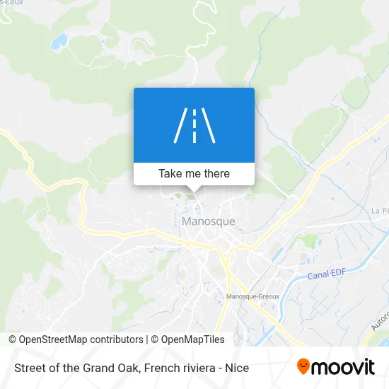 Mapa Rue Du Grand Chêne