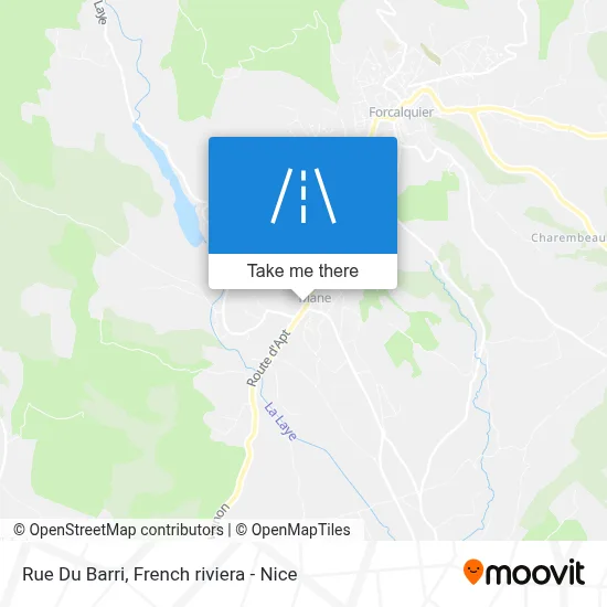 Mapa Rue Du Barri