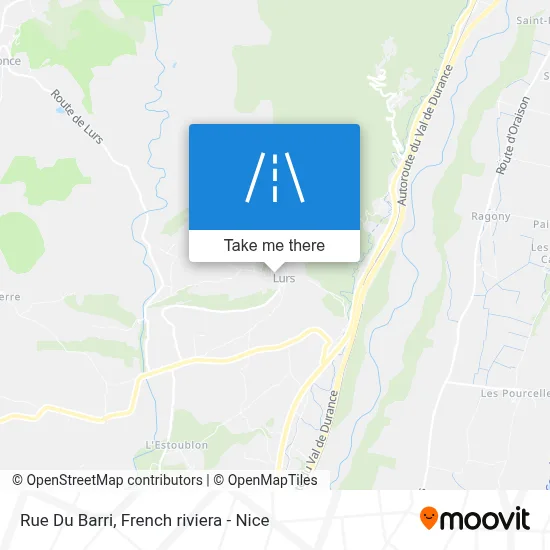 Mapa Rue Du Barri