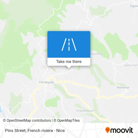 Rue Des Pins map