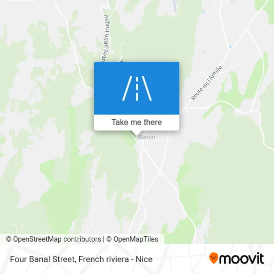Rue Du Four Banal map