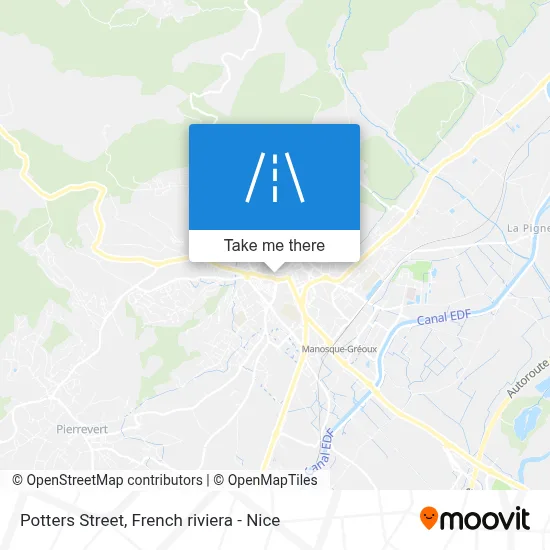 Rue Des Potiers map