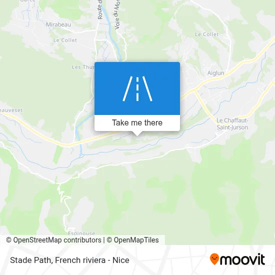 Chemin Du Stade map