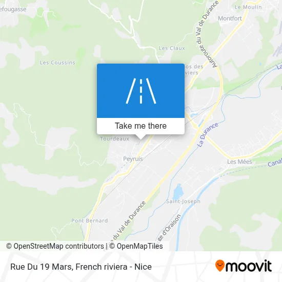 Rue Du 19 Mars map
