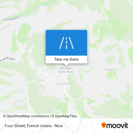 Rue Du Four map