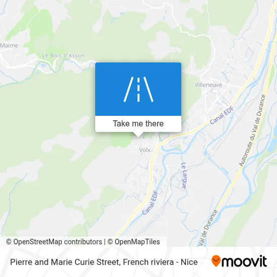 Rue Pierre Et Marie Curie map