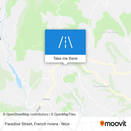 Mapa Rue Paradis