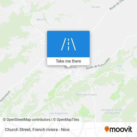 Rue De L'Église map