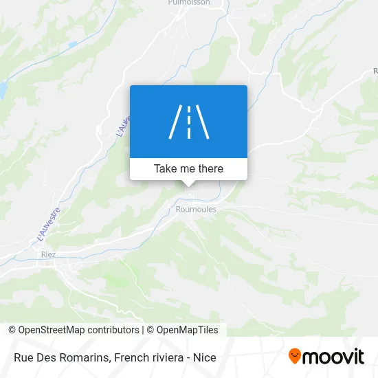 Rue Des Romarins map