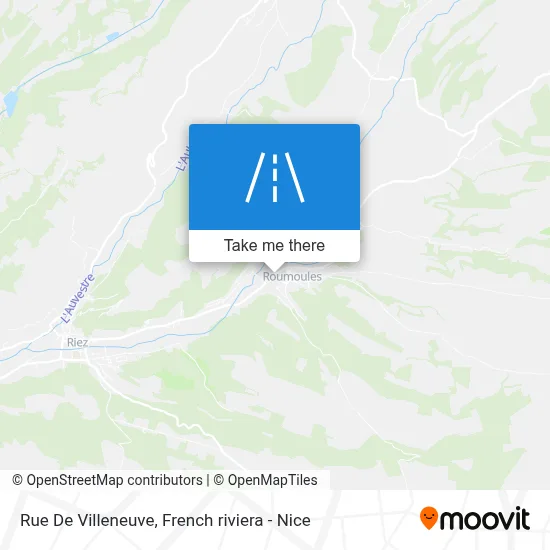Rue De Villeneuve map