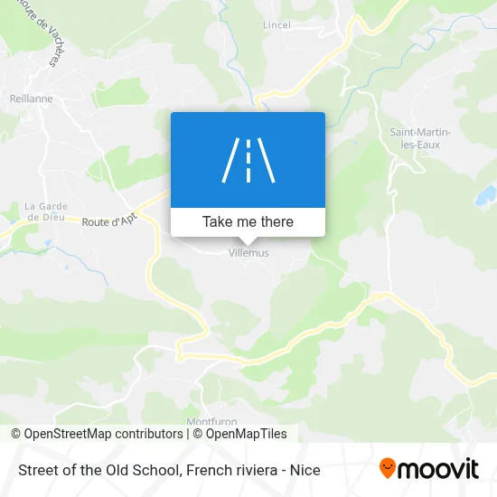 Rue De L'Ancienne École map