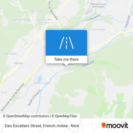 Rue Des Escaliers map