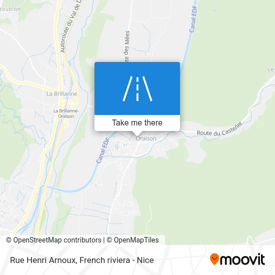 Mapa Rue Henri Arnoux