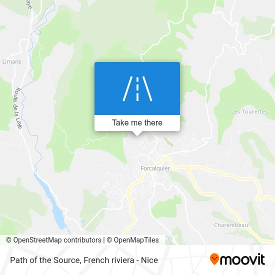 Chemin De La Source map