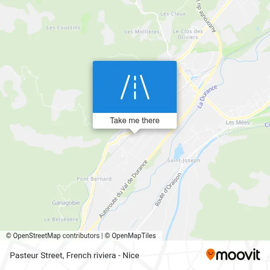 Rue Pasteur map