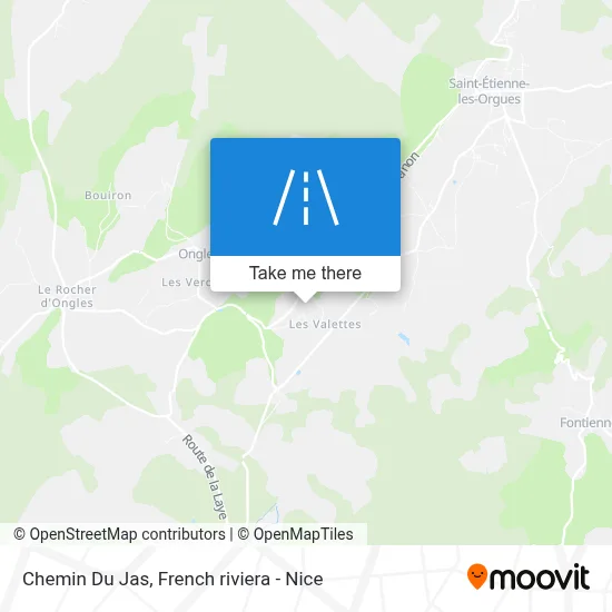 Chemin Du Jas map