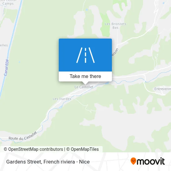 Rue Des Jardins map